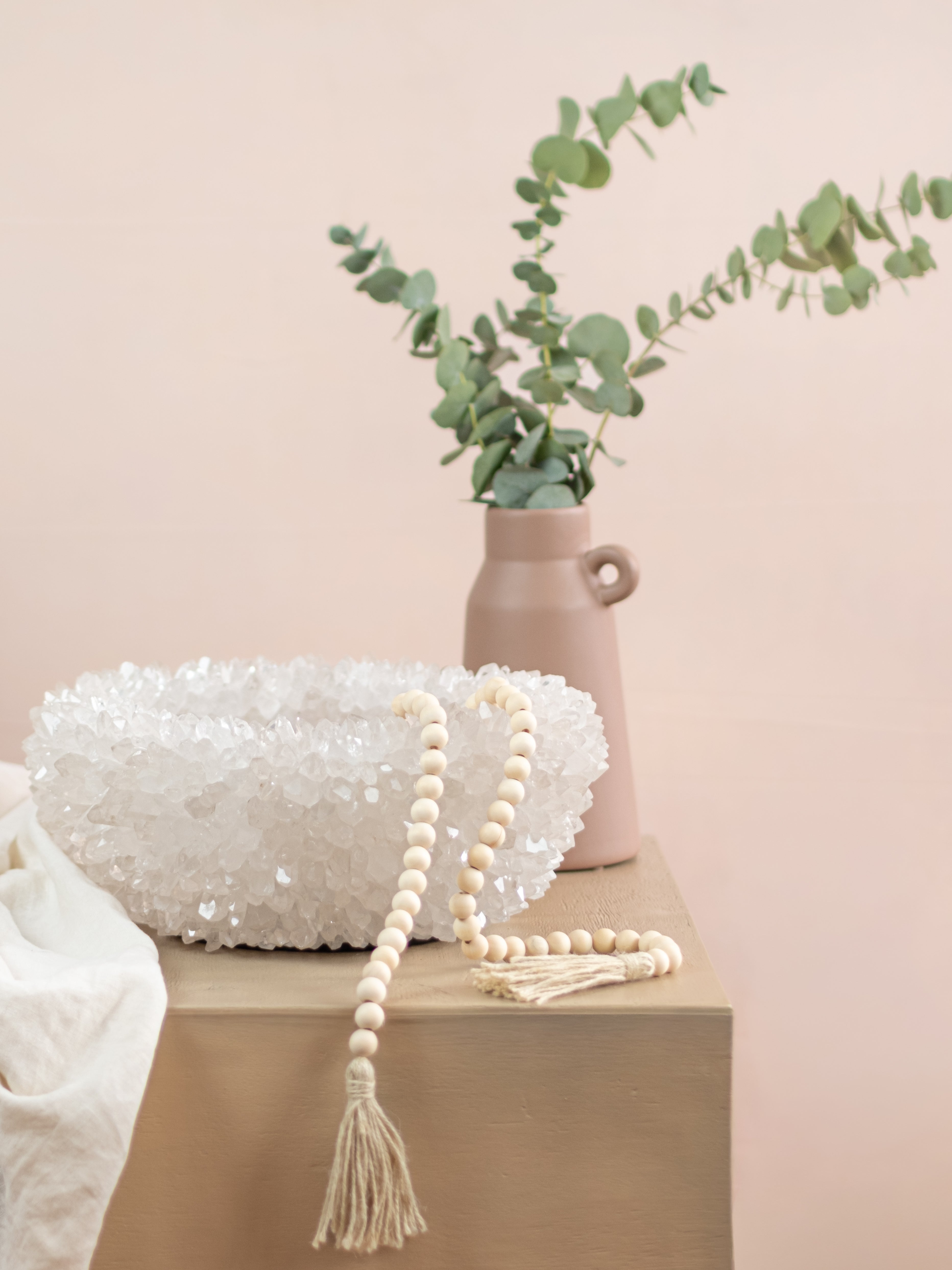 Large Clear Quartz Bowl