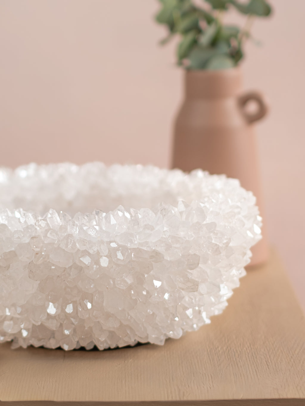 Large Clear Quartz Bowl