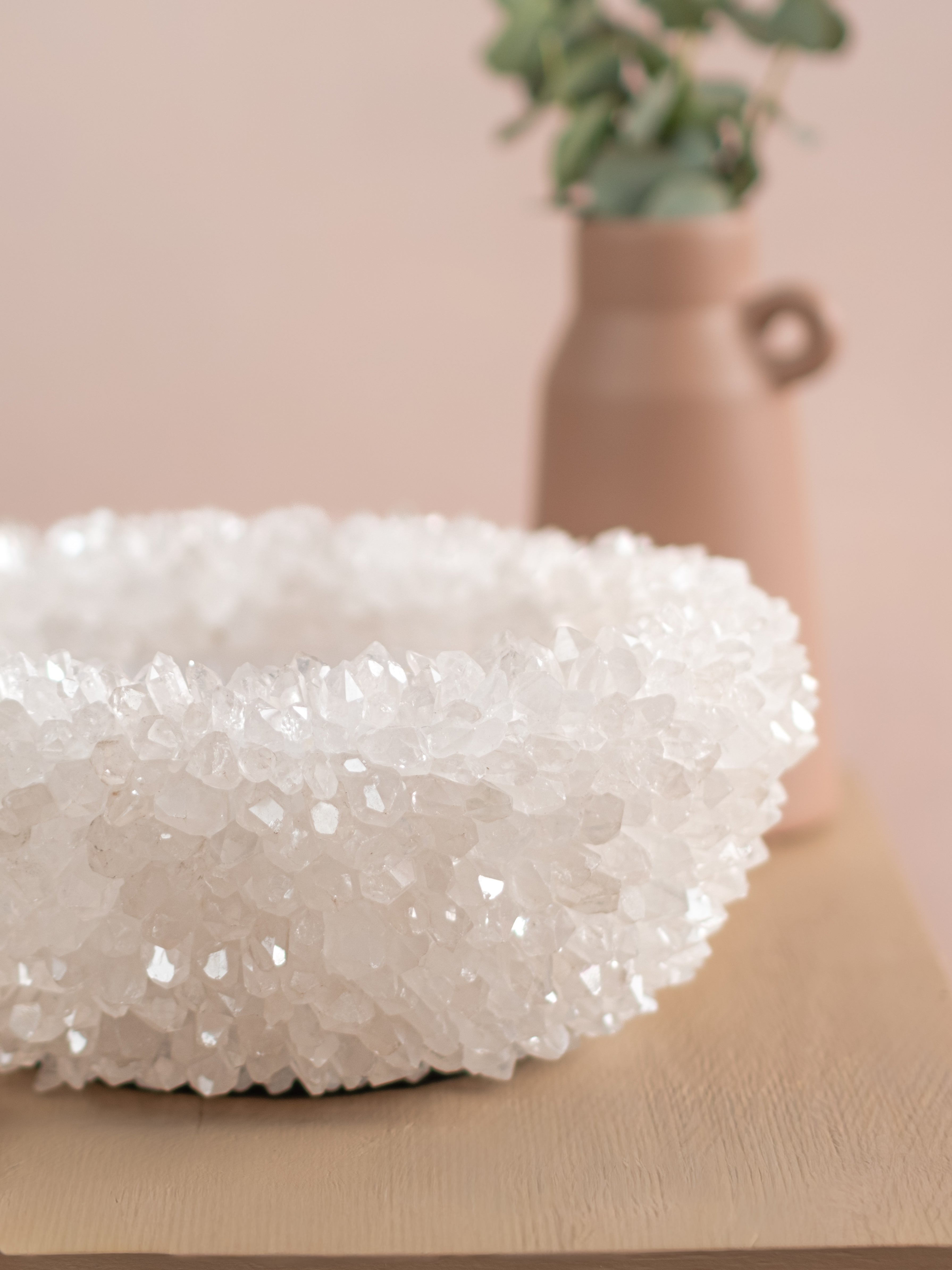Large Clear Quartz Bowl