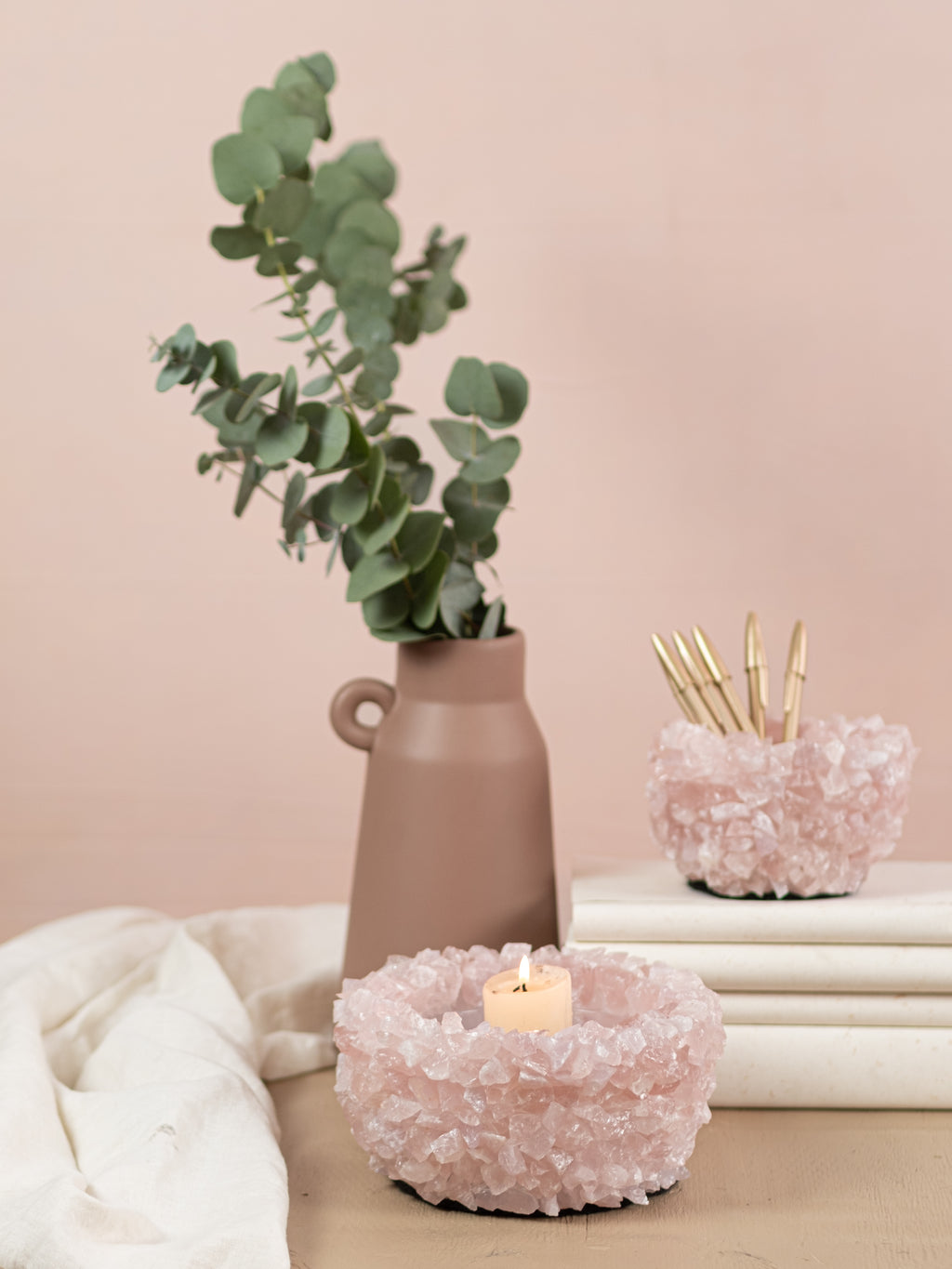 Small Rose Quartz Bowl