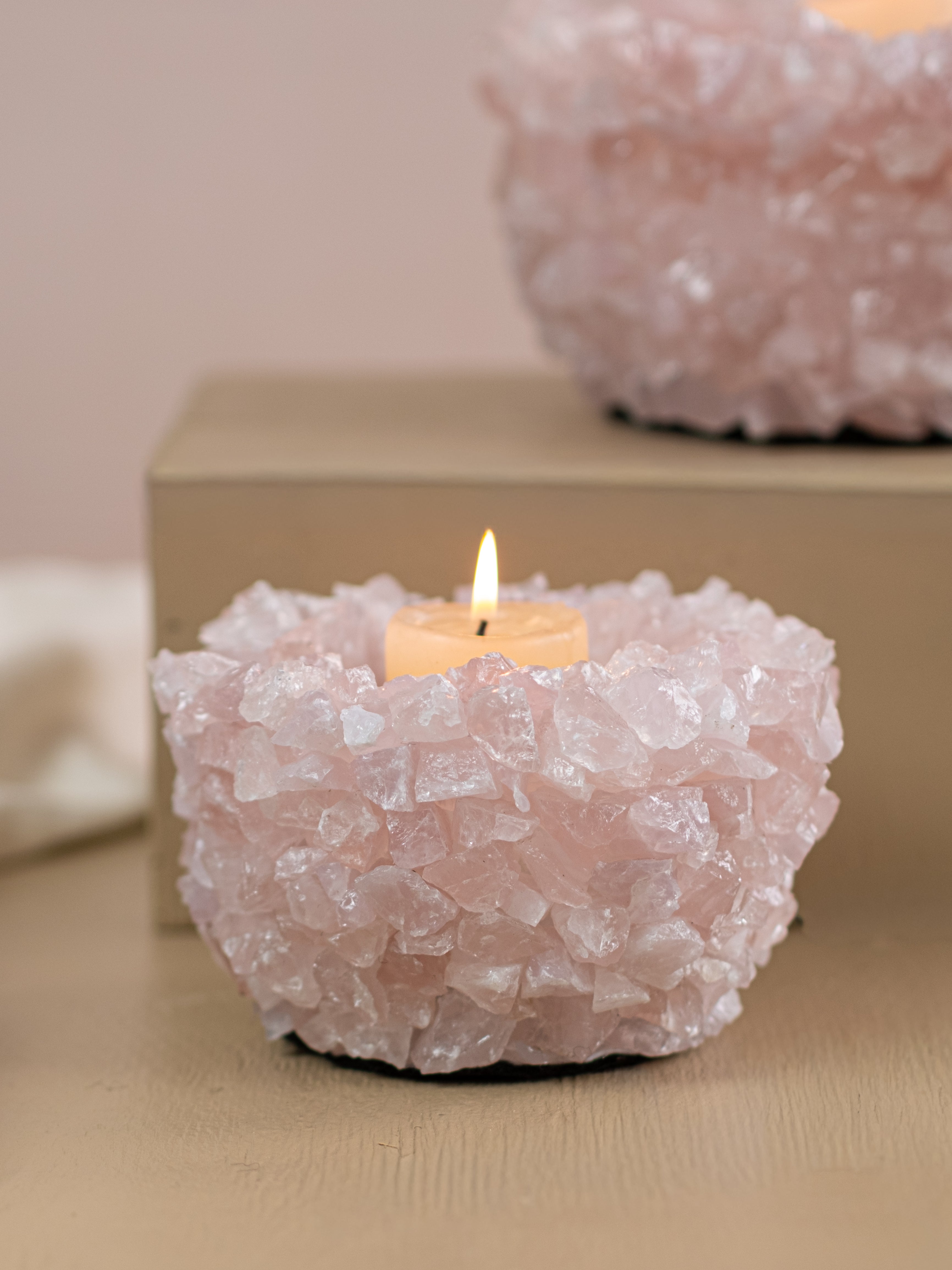Small Rose Quartz Bowl