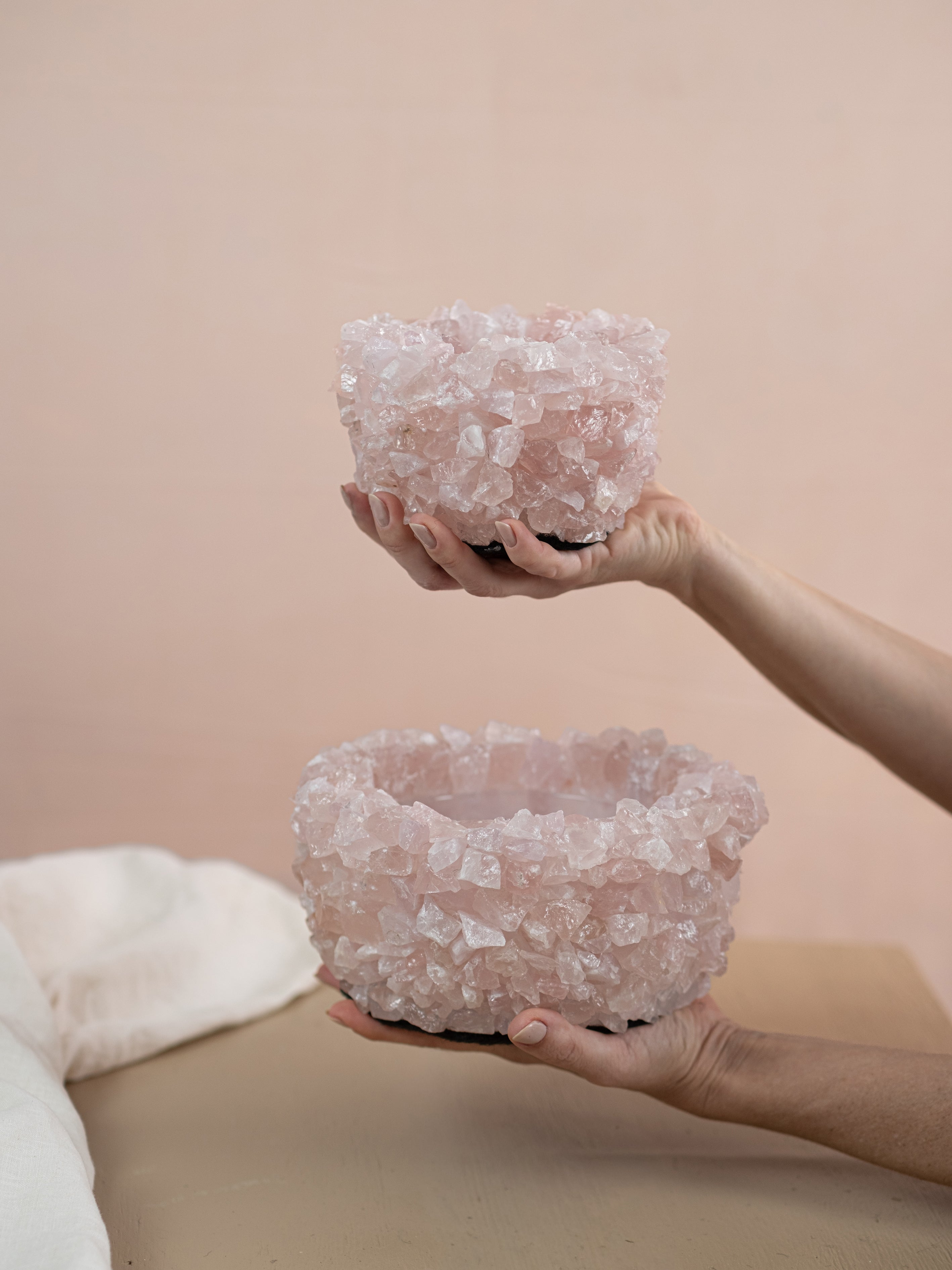Medium Rose Quartz Bowl