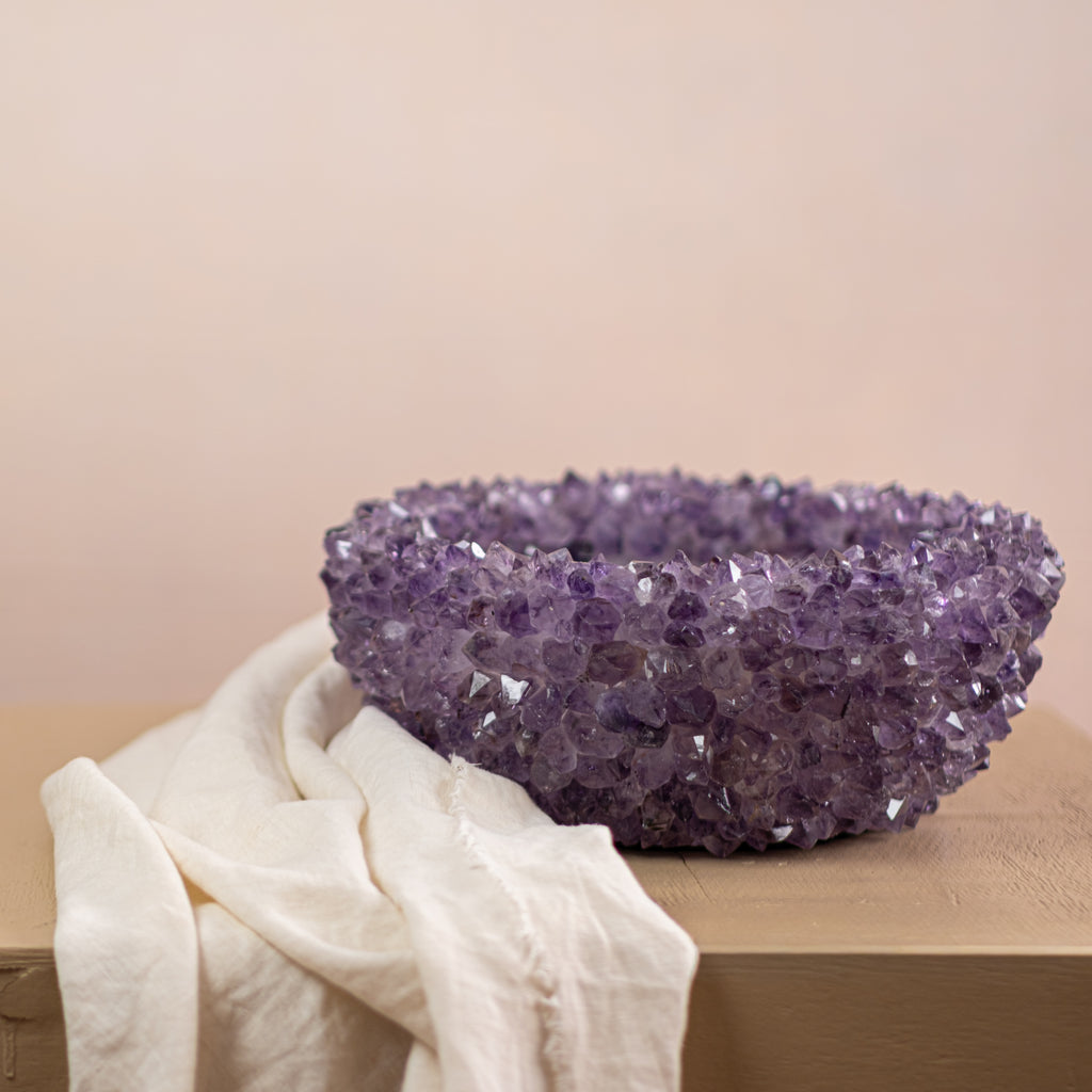 Large Amethyst Bowl