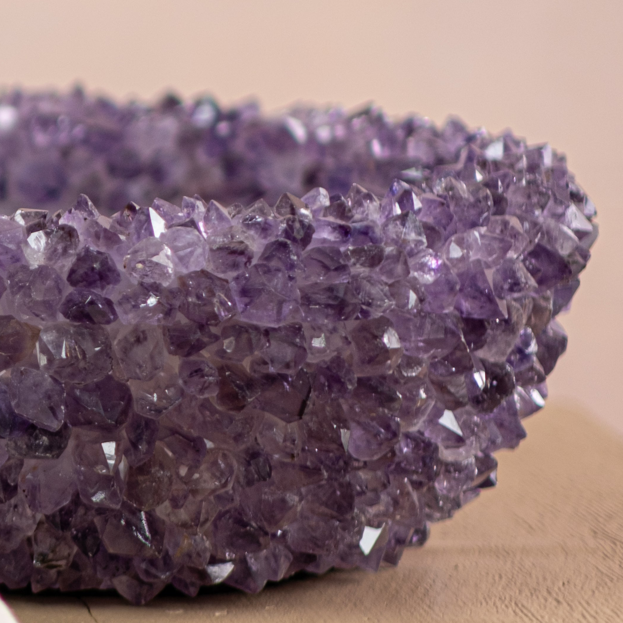 Large Amethyst Bowl