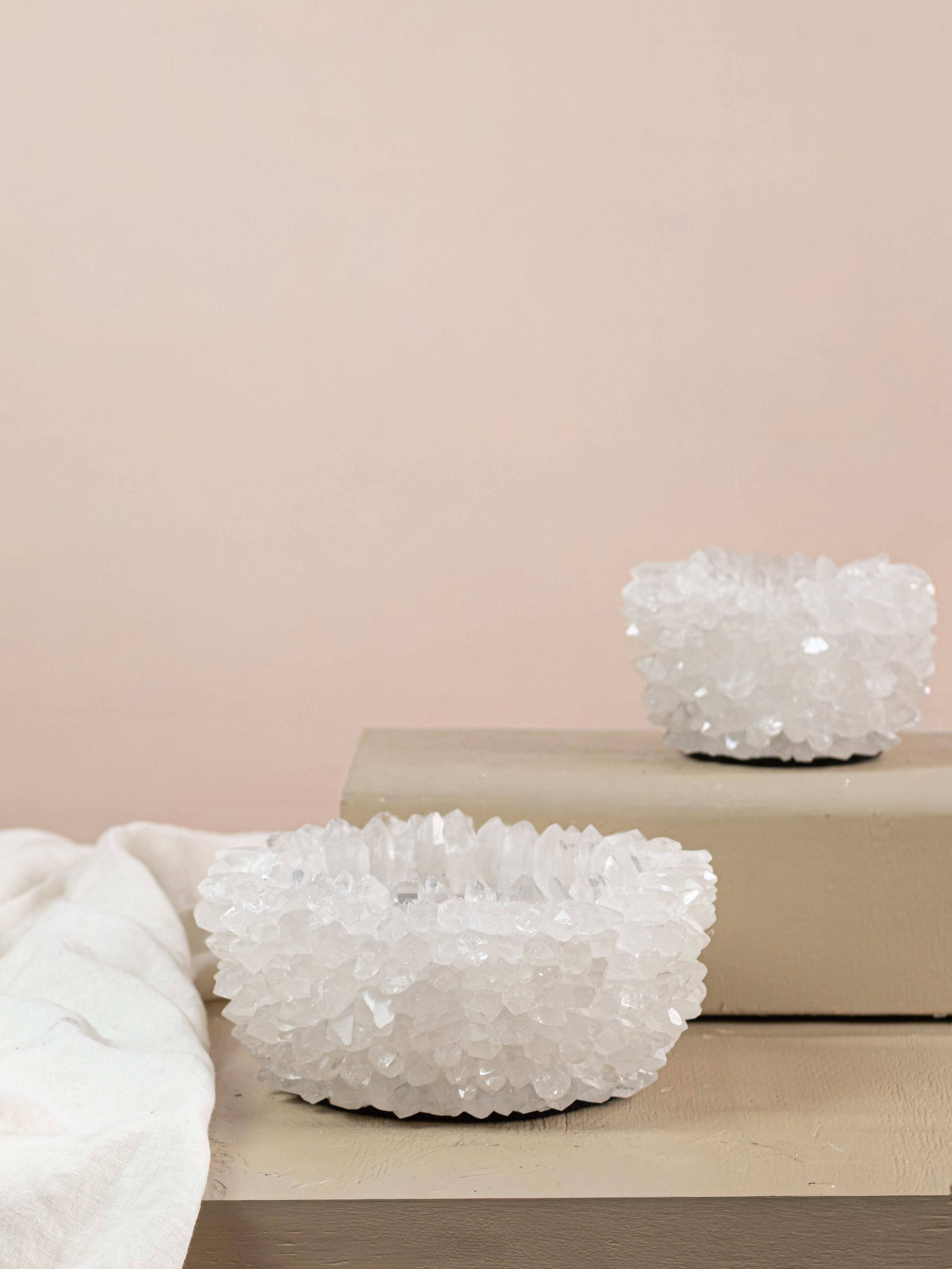 Small Clear Quartz Bowl