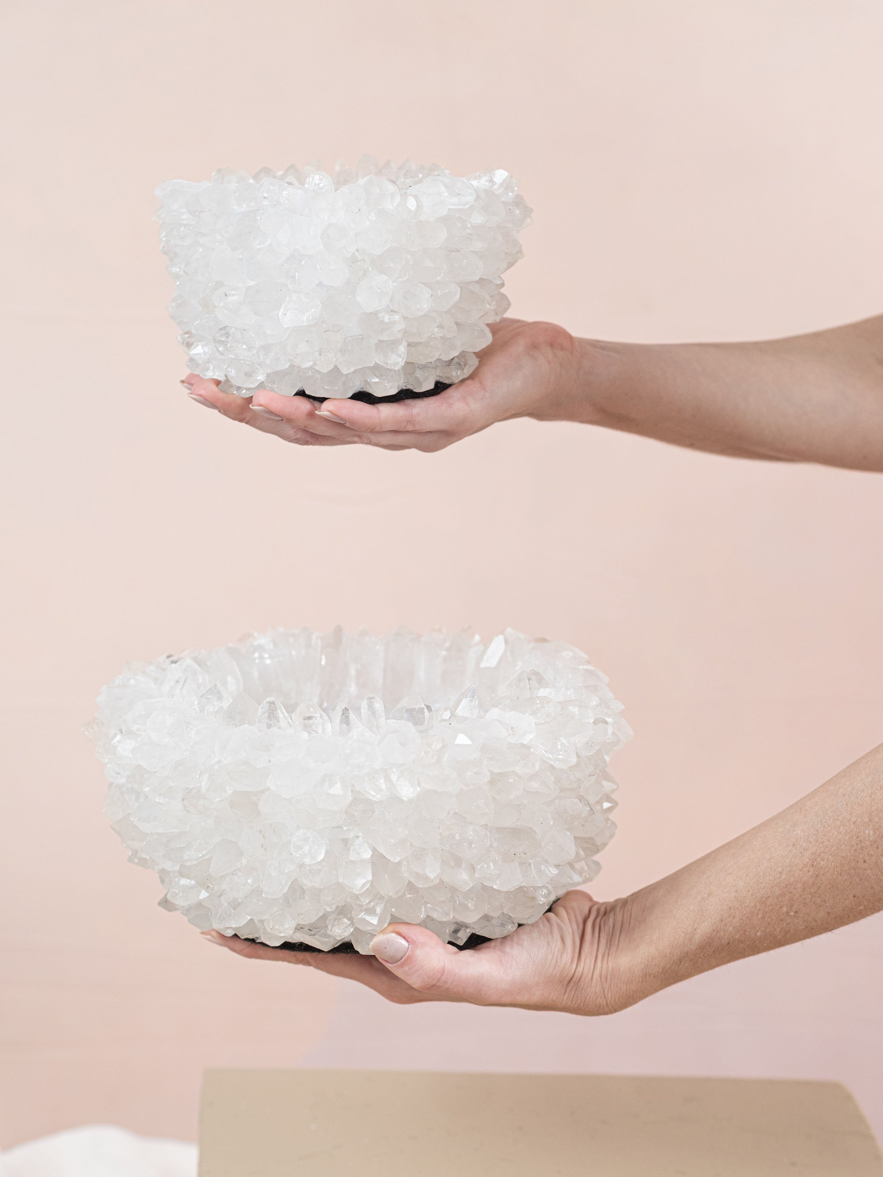 Small Clear Quartz Bowl