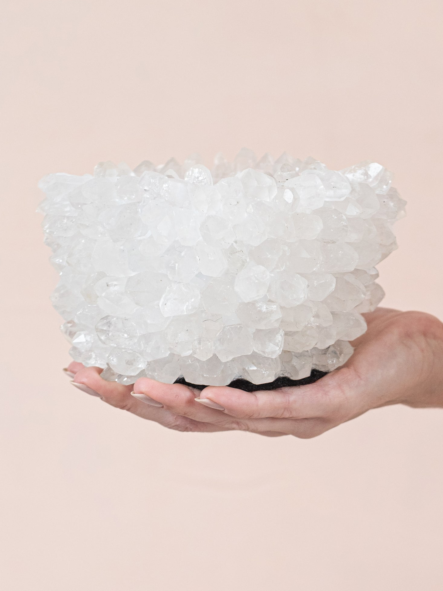 Small Clear Quartz Bowl
