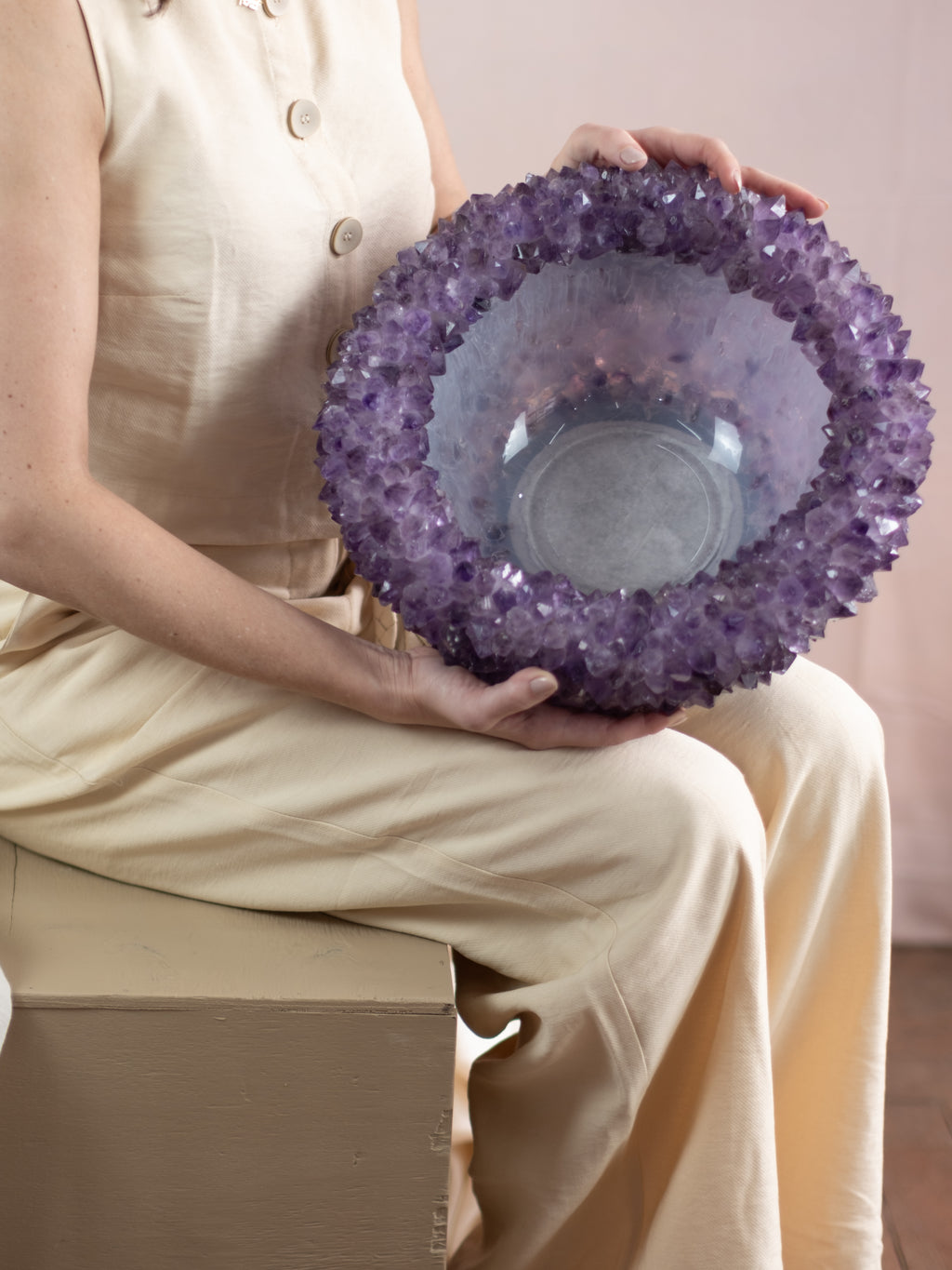 Large Amethyst Bowl