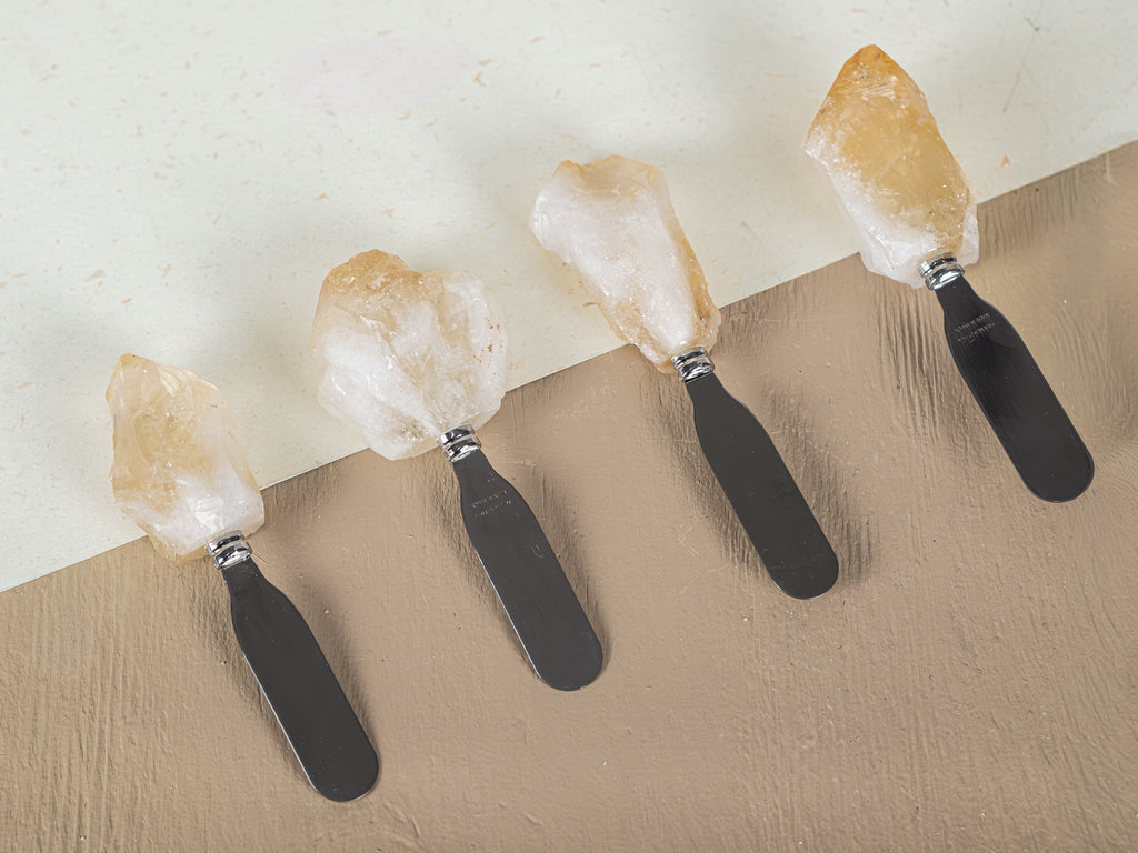 Spreader with Citrine Point Handle