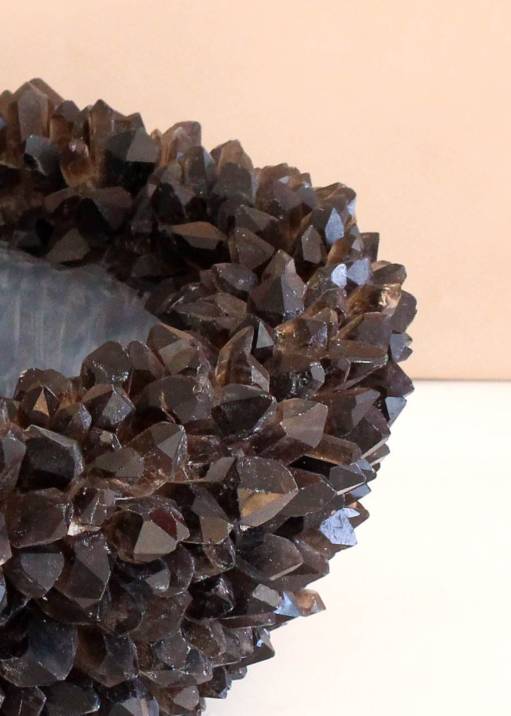 Large Smokey Quartz Bowl