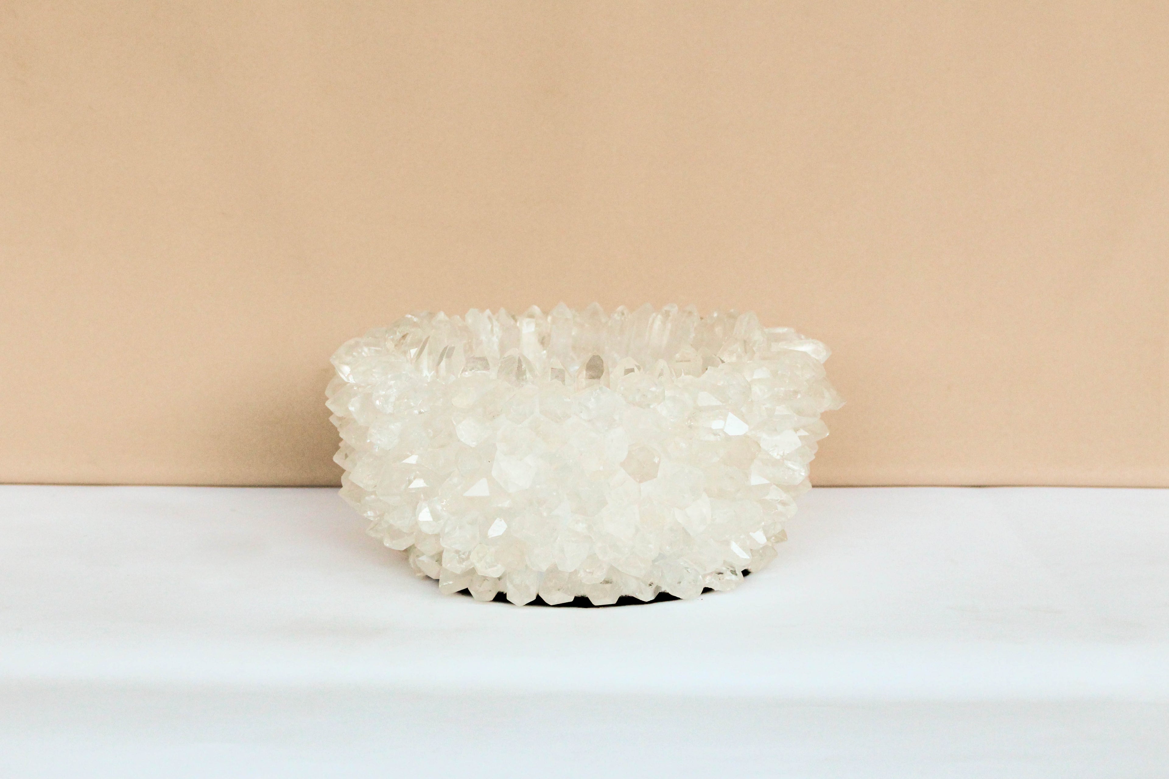 Medium Quartz Bowl Amethyst