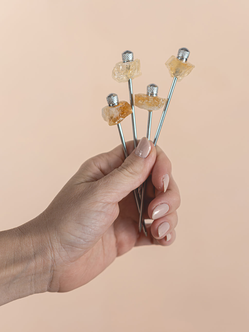 Citrine Appetizer Pick Set