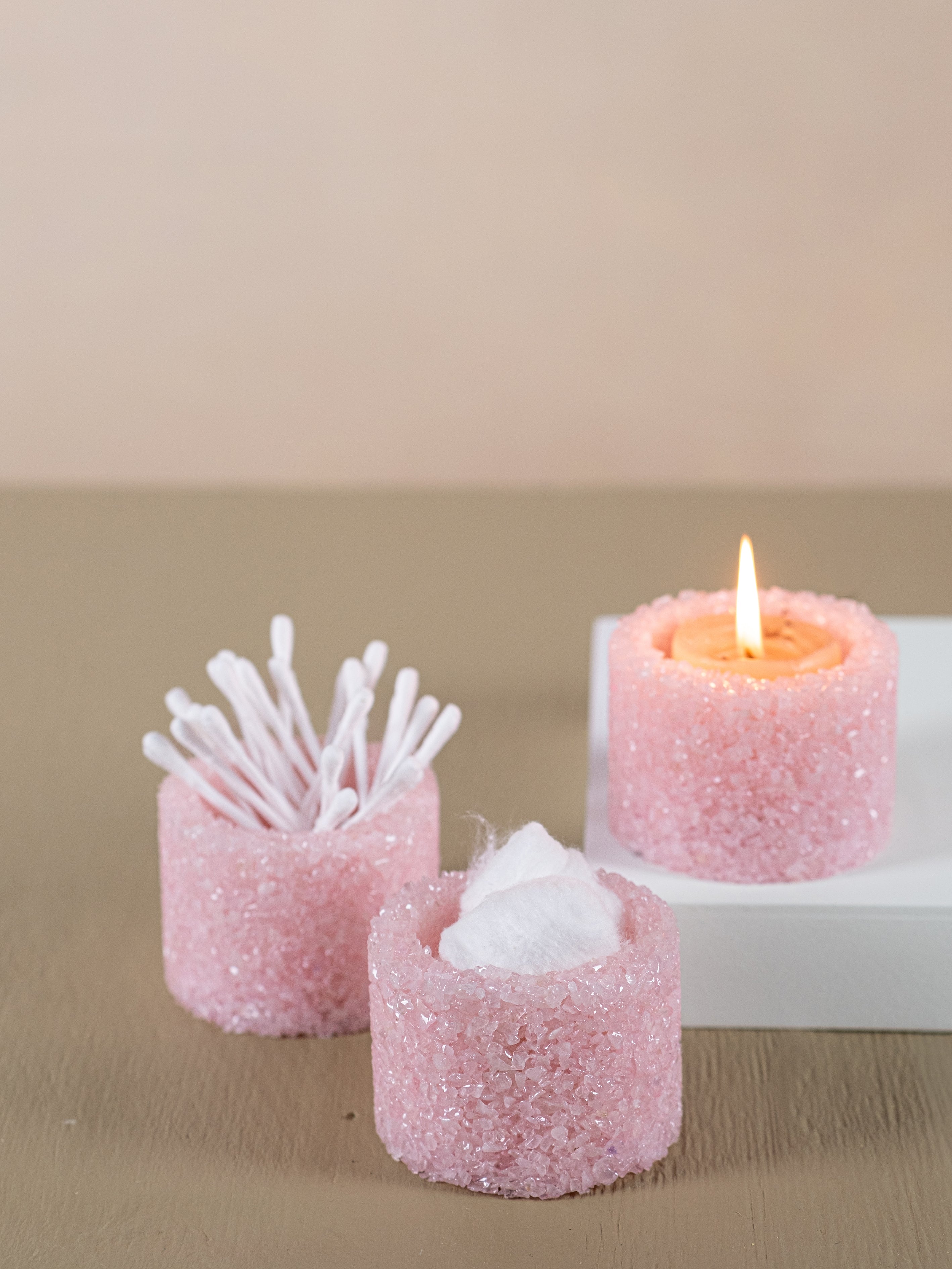 Rose Quartz Multipurpose Pot