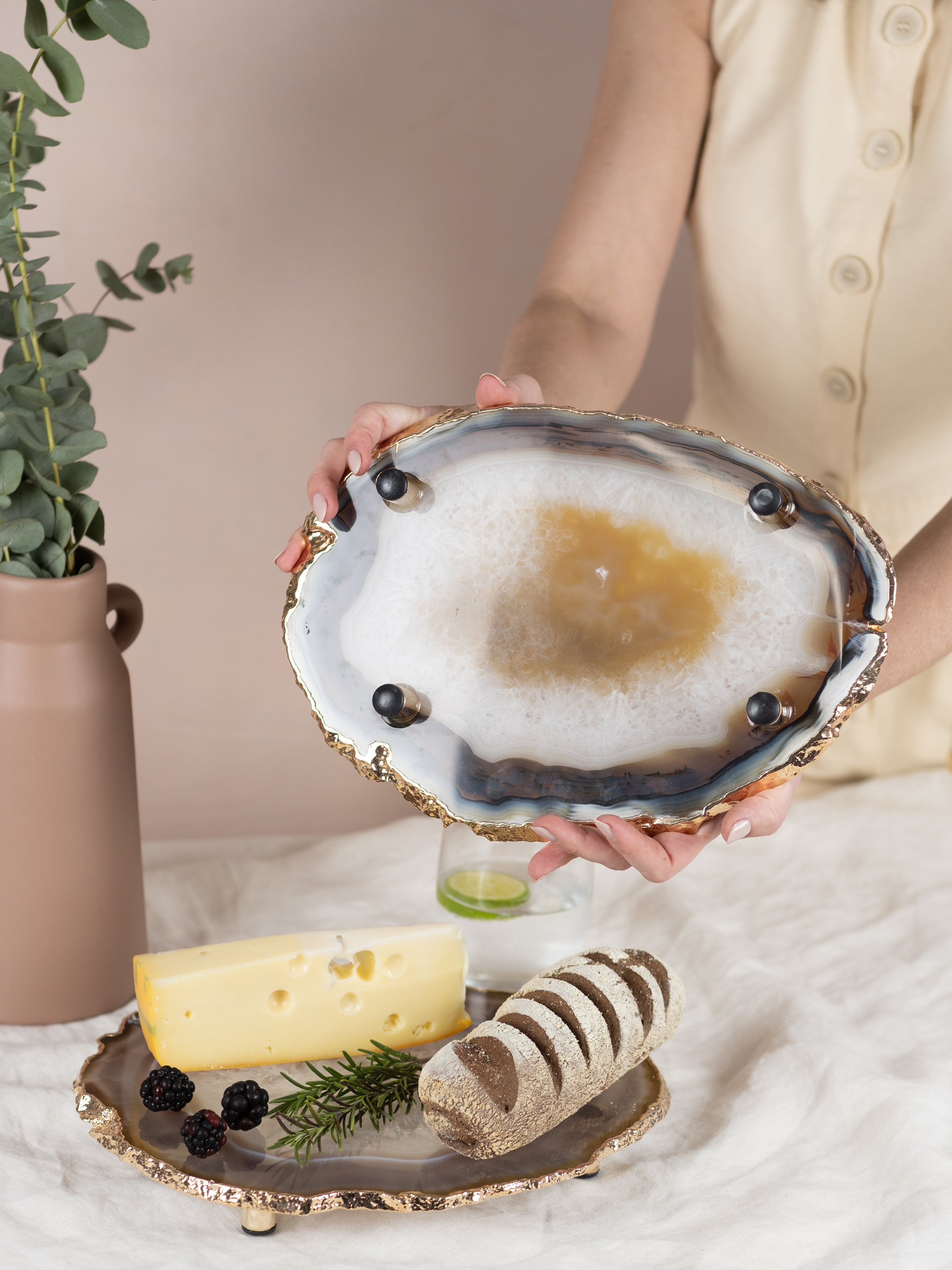 Agate Serving Plate