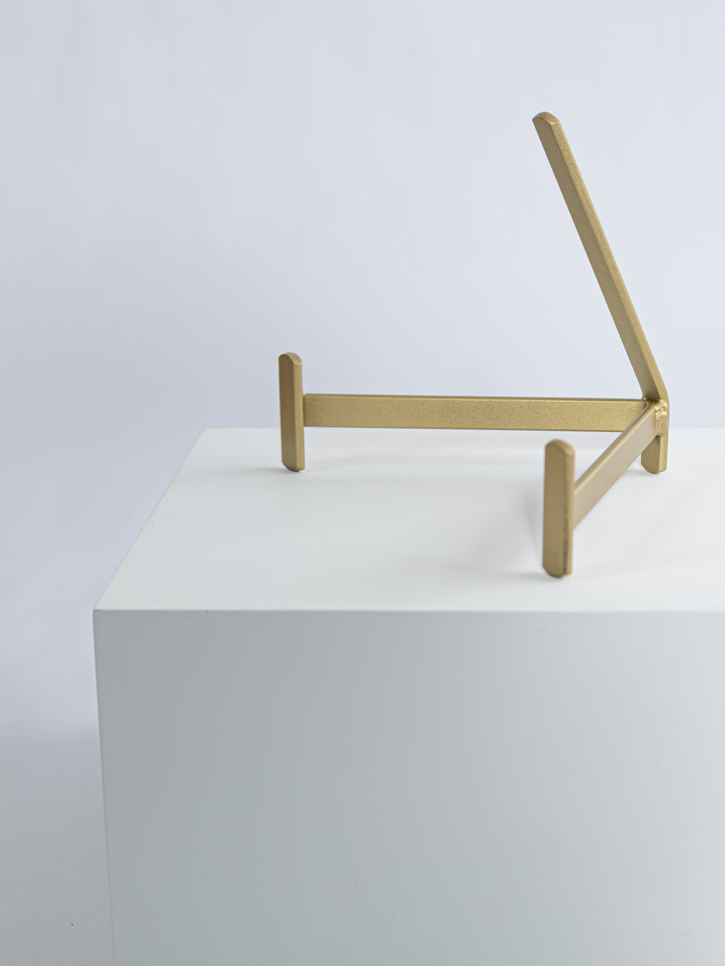 Metal Stand for Round LED Mirror - Gold