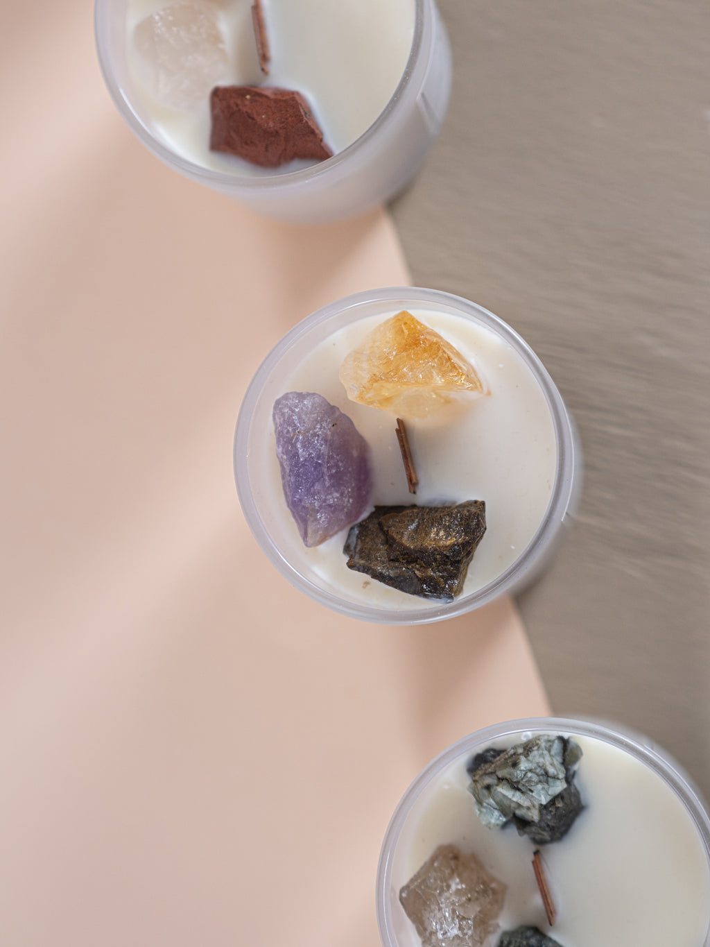 Crystal Soywax 4 Elements Candle - Air
