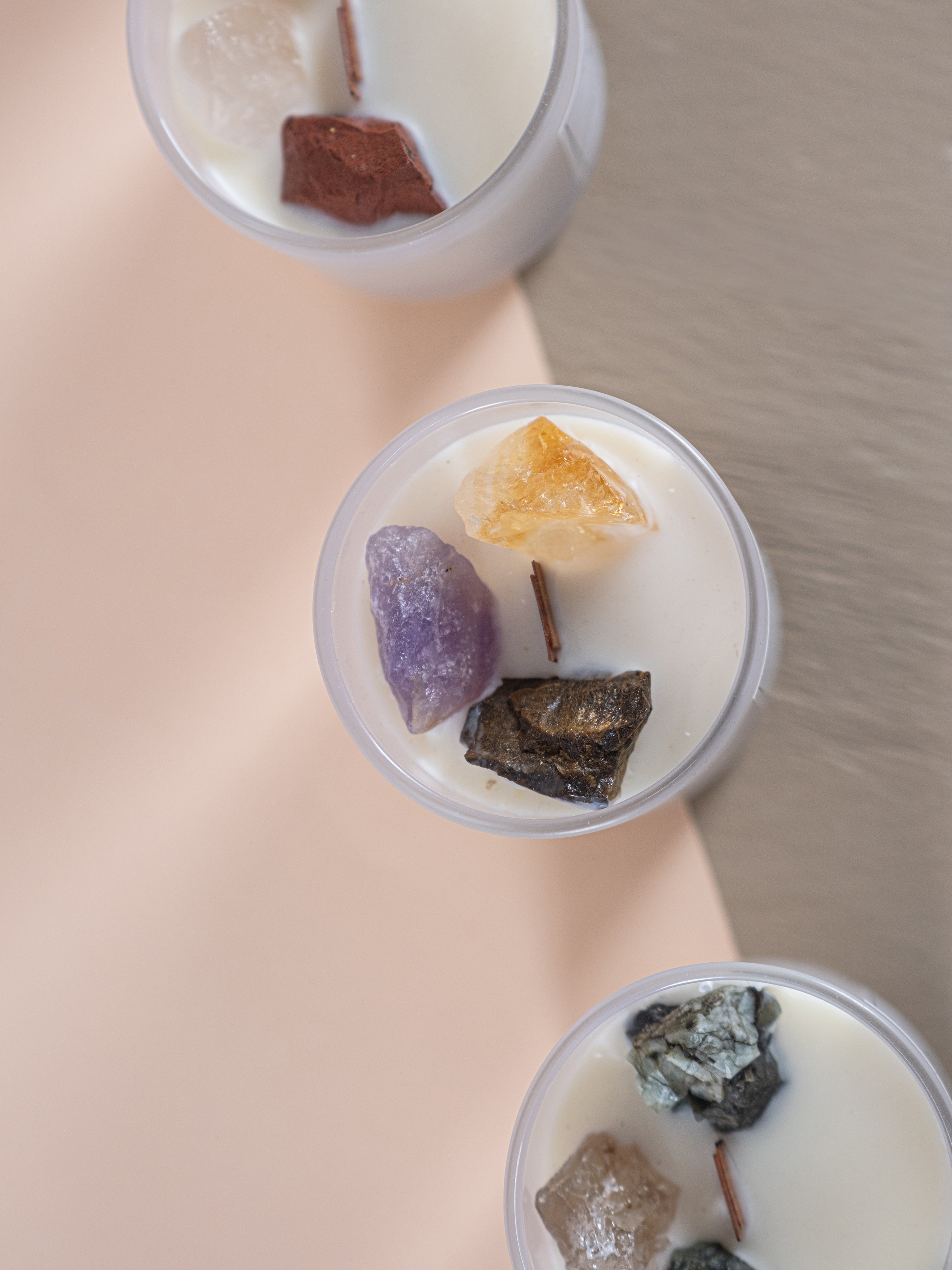 Crystal Soywax 4 Elements Candle - Air