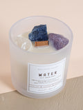 Crystal Soywax 4 Elements Candle - Water