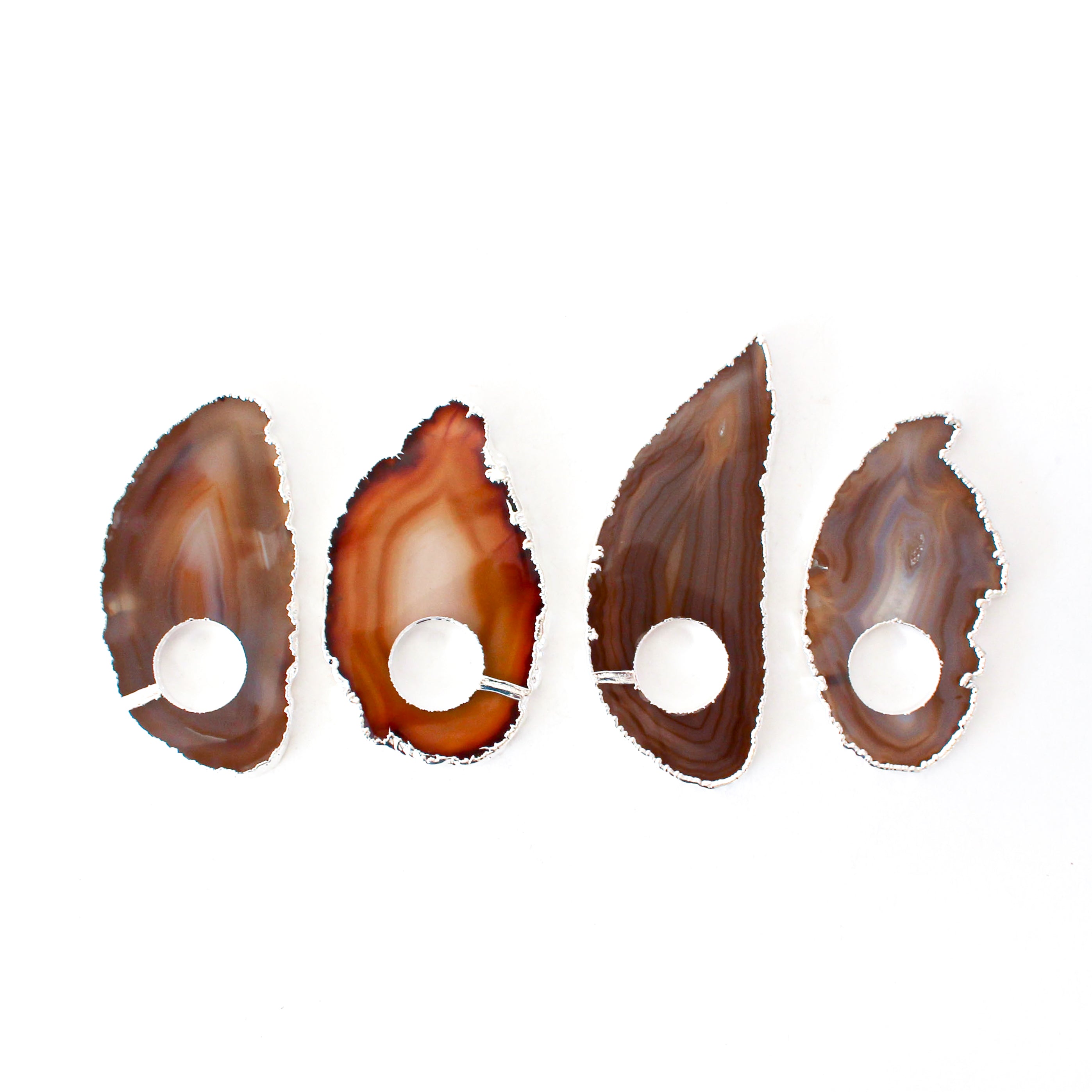 Napkin Ring in Agate Slice - Natural