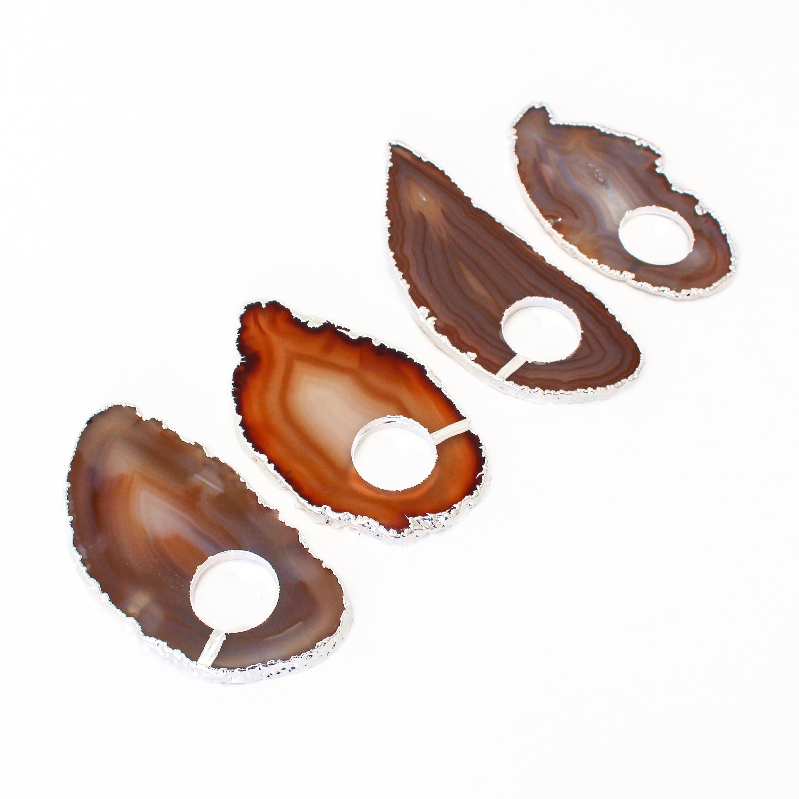 Napkin Ring in Agate Slice - Natural