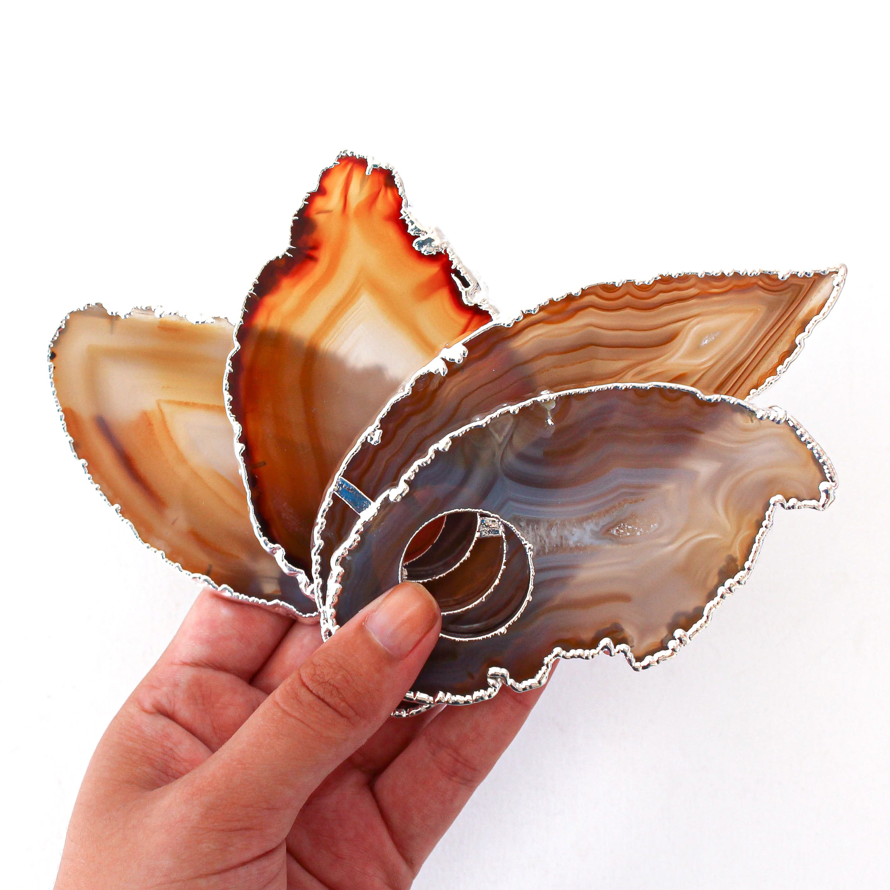 Napkin Ring in Agate Slice - Natural