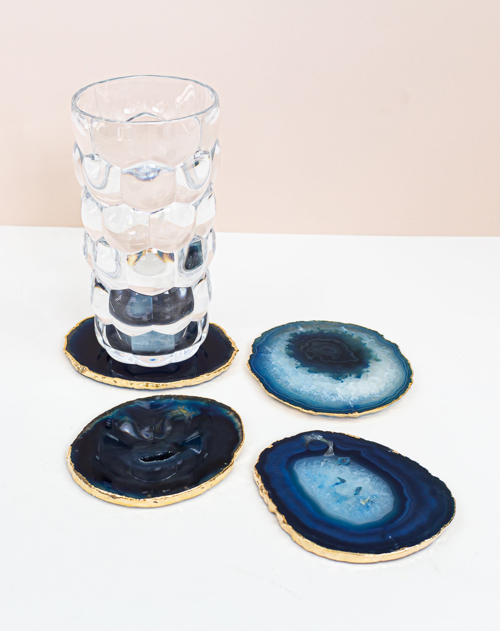 Agate Slice Drink Coaster